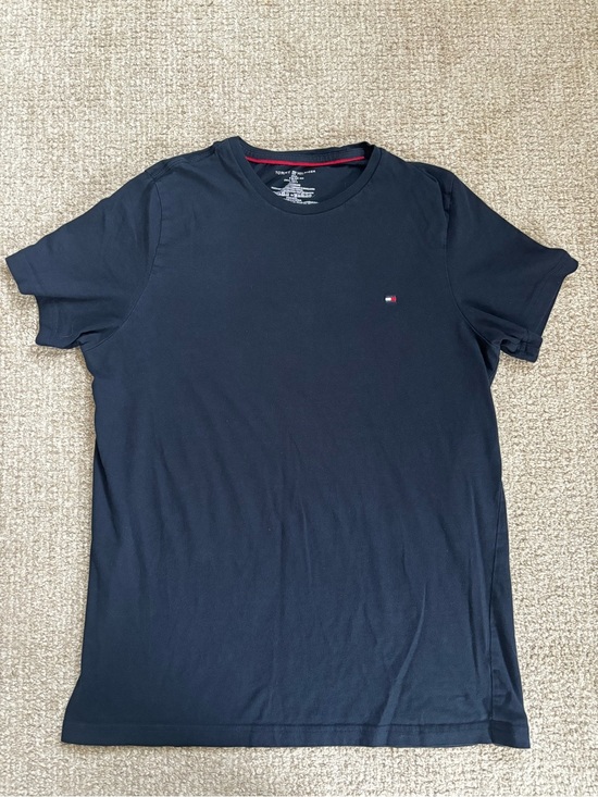 Tommy Hilfiger Other - Tommy Hilfiger Navy Logo T-Shirt Men’s Small Classic Cotton Crew Neck​